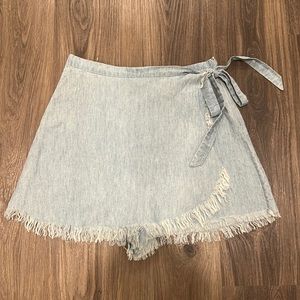 Mumu Blue Denim skort